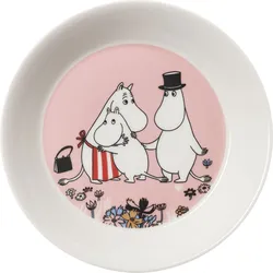 Arabia Finland Dessertteller 15 cm Mumin-Familienzeit