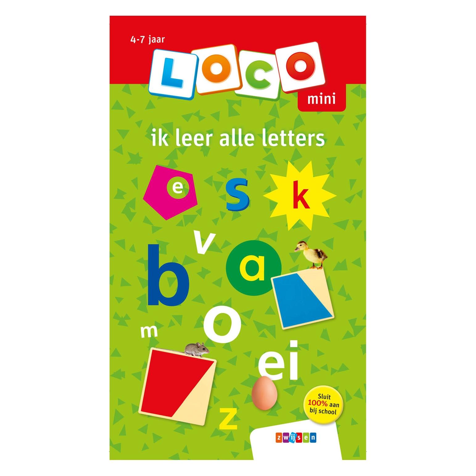 Noordhoff Mini Loco - Ich lerne alle Buchstaben (5-7 Jahre) (Niederländisch, 5 - 7 Jahre) (77227226)