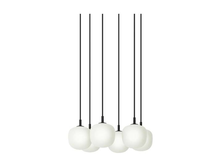 Muuto Rime Pendant Cluster 6 suspension Noir, Ø12 cm