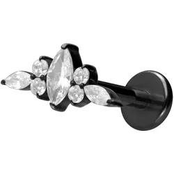 Titan Labret mit Innengewinde DESIGN