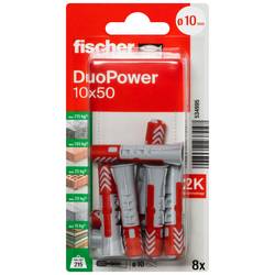 Fischer 534995 DuoPower 10 x 50 K NV 2-Komponenten-Dübel 50 mm 10 mm 1 Set