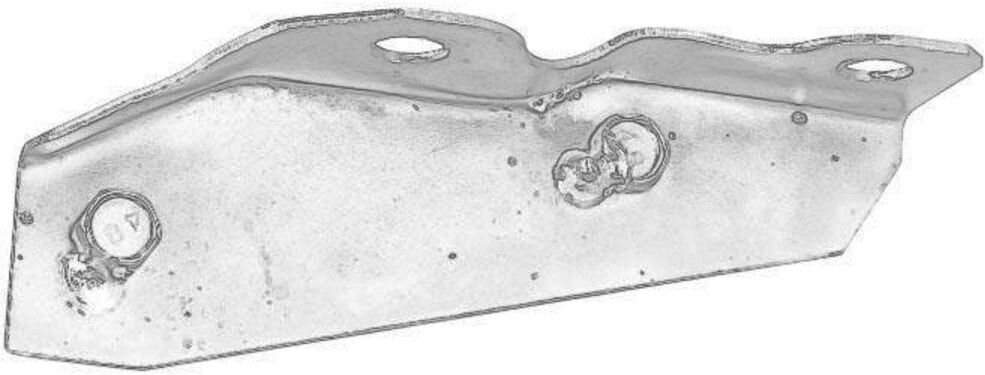 Stoßfänger - Halter PACOL IVE-BC-007