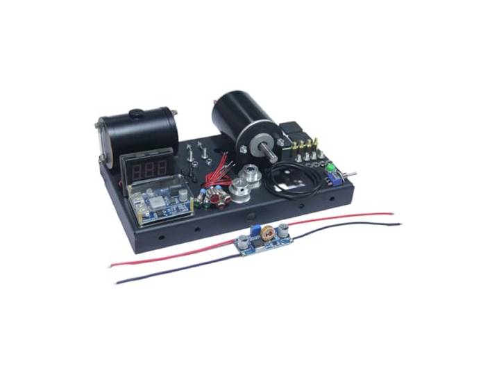 BuildCubes 12V DC Modifizierter Generator Bausatz Basis für ST-NF2 L2 Mini Motor Bausatz Verbrennungsmotor Bausatz Nitro Motor, Wissenschaft Lernspielzeug Geschenk für Erwachsene