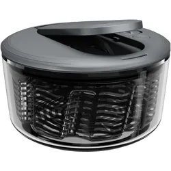 Zyliss SwiftDry S, Salatschleuder, Grau