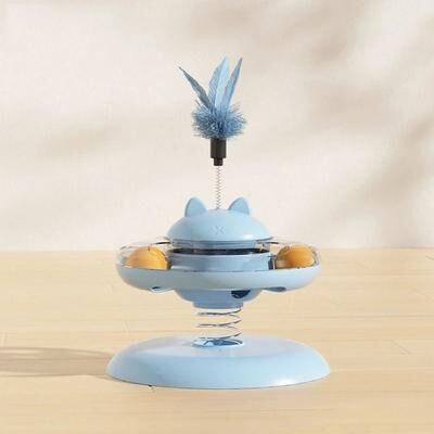 Uplifted Finds Orbit Flow 3 in 1 Kinetic Engagement Hub blue