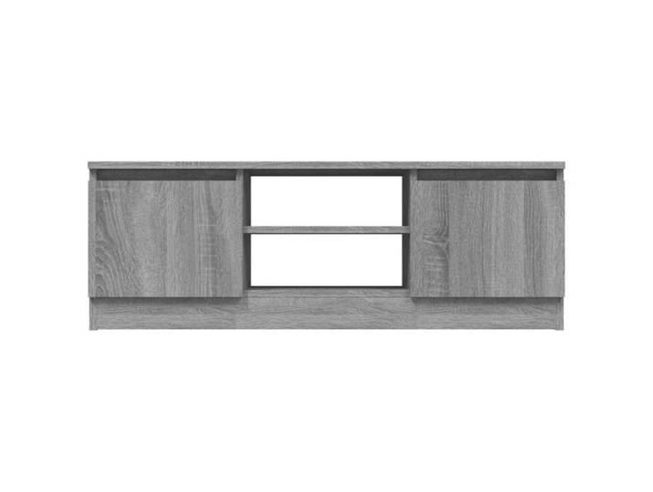 TABLE TV/Meuble TV - GKK - avec porte - Sonoma gris 102x30x36 cm @2958