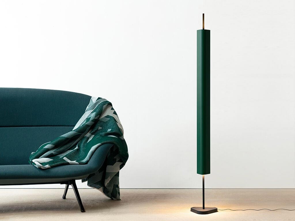 Flos Emi Stehleuchte (deep green) deep green