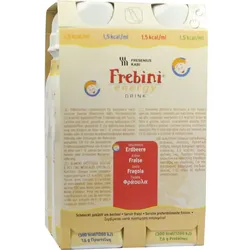 Frebini Energy Drink Erdbeere Trinkflasche 800 ML