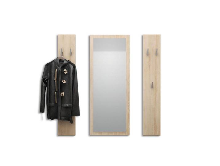 GARDEROBE Spot Eiche sägerau