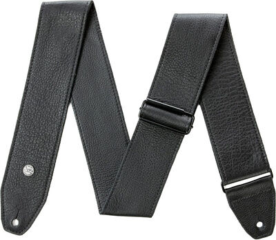 Dunlop BMF Tri-Glide Lthr Strap Black noir