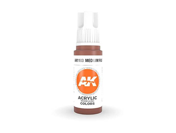AK Interactive AK11103 Medium Rust 17ml