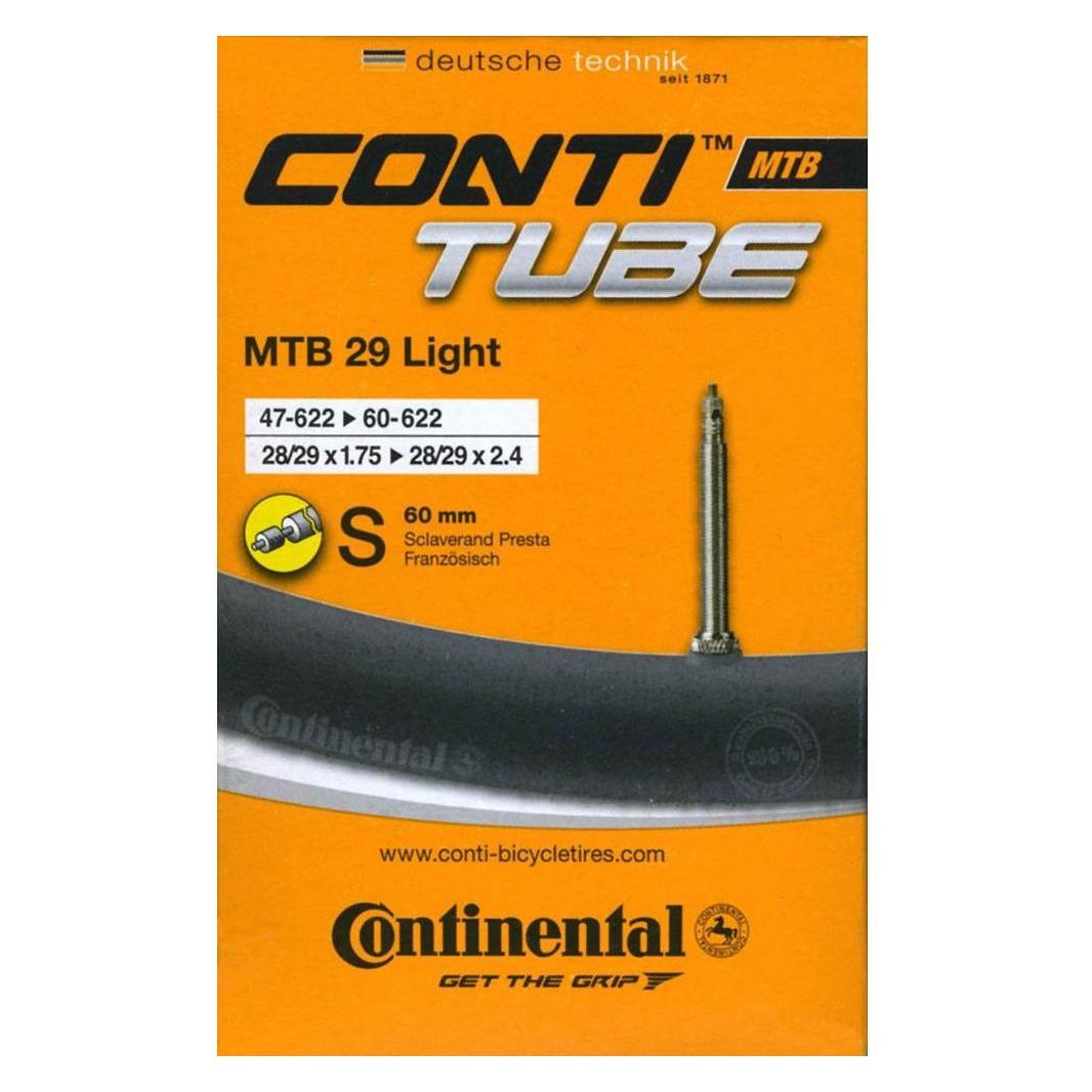 Continental Fahrradschlauch MTB Sclaverand/Presta 29 (Presta (SV), 29", 60 mm) (182201)