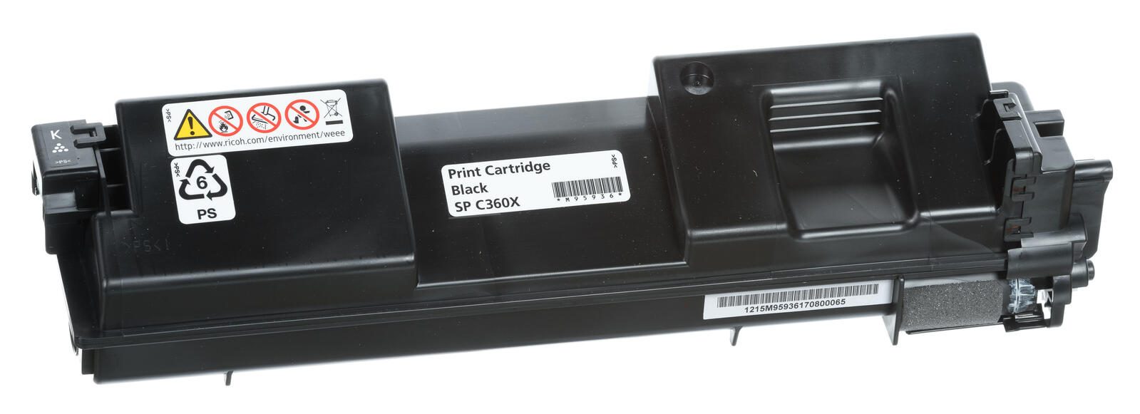 RICOH Original Toner SP C360X schwarz 408250