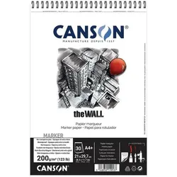 Canson, Heft + Block, Skizzenbuch The Wall (A4, Weicher Einband)