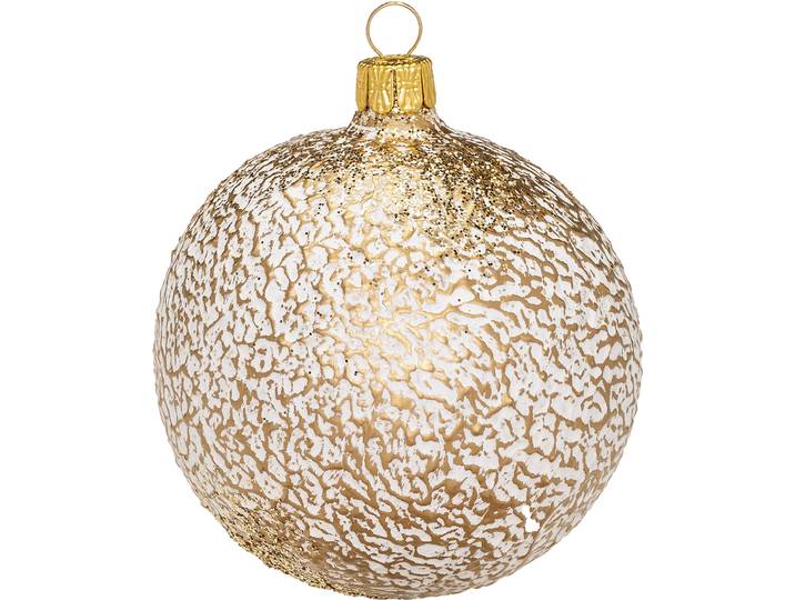 Kugel Aida 6er Set - Farbe: weiss - 949