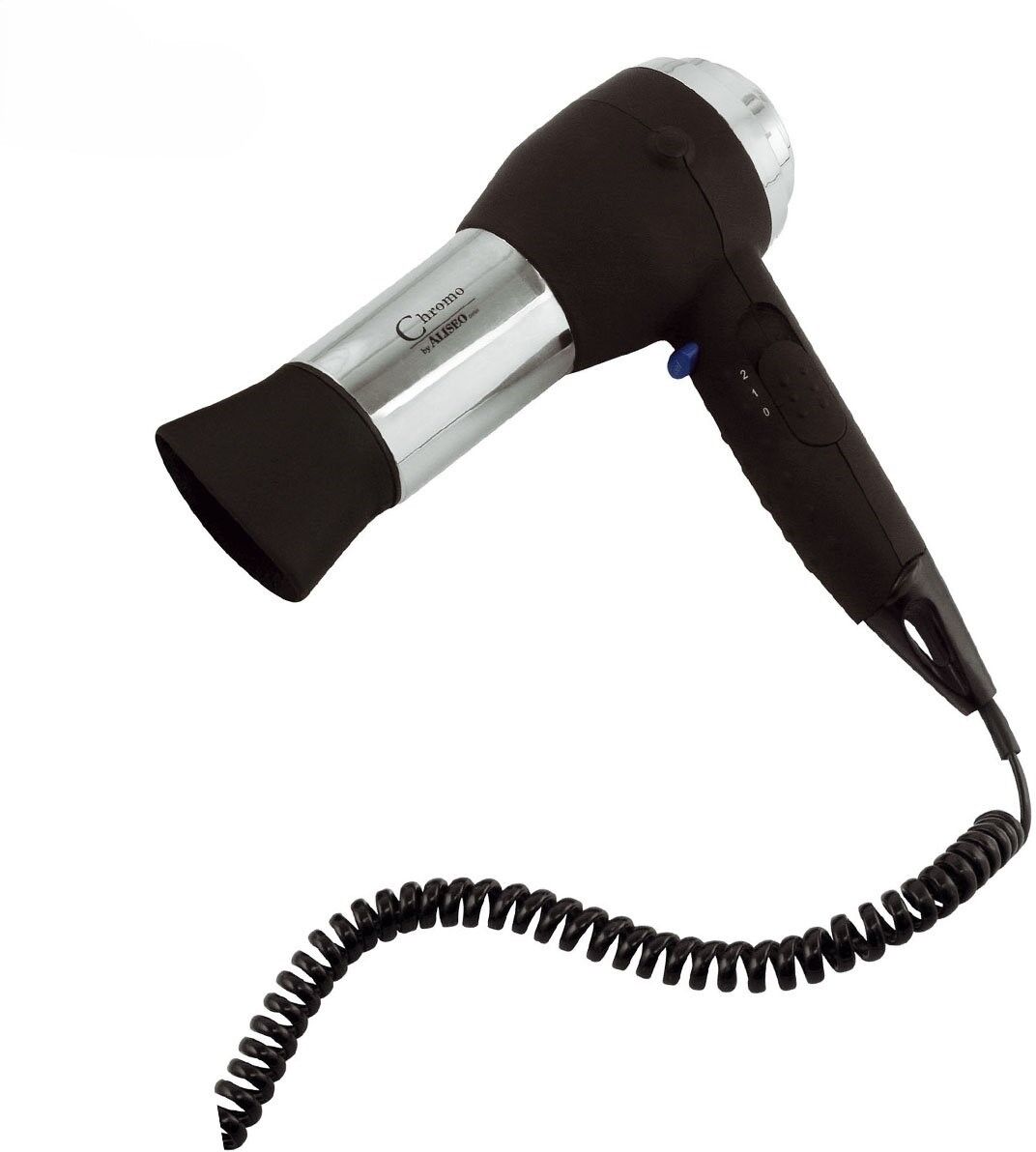 Aliseo Asciugacapelli Chromo cromo/nero 1200W