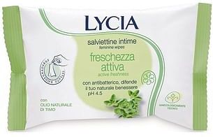 Sodalco Lycia 12 Salviettine Intime Freschzza Attiva
