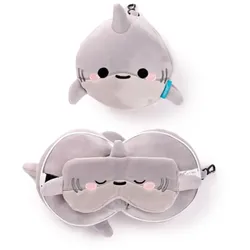Relaxeazzz Adoramals Aoi the Whale Shark Walhai Reisekissen & Schlafmaske
