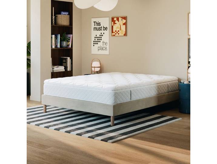 SLOME Matelas ressorts 30cm Bien-être Suprême 90x190 cm