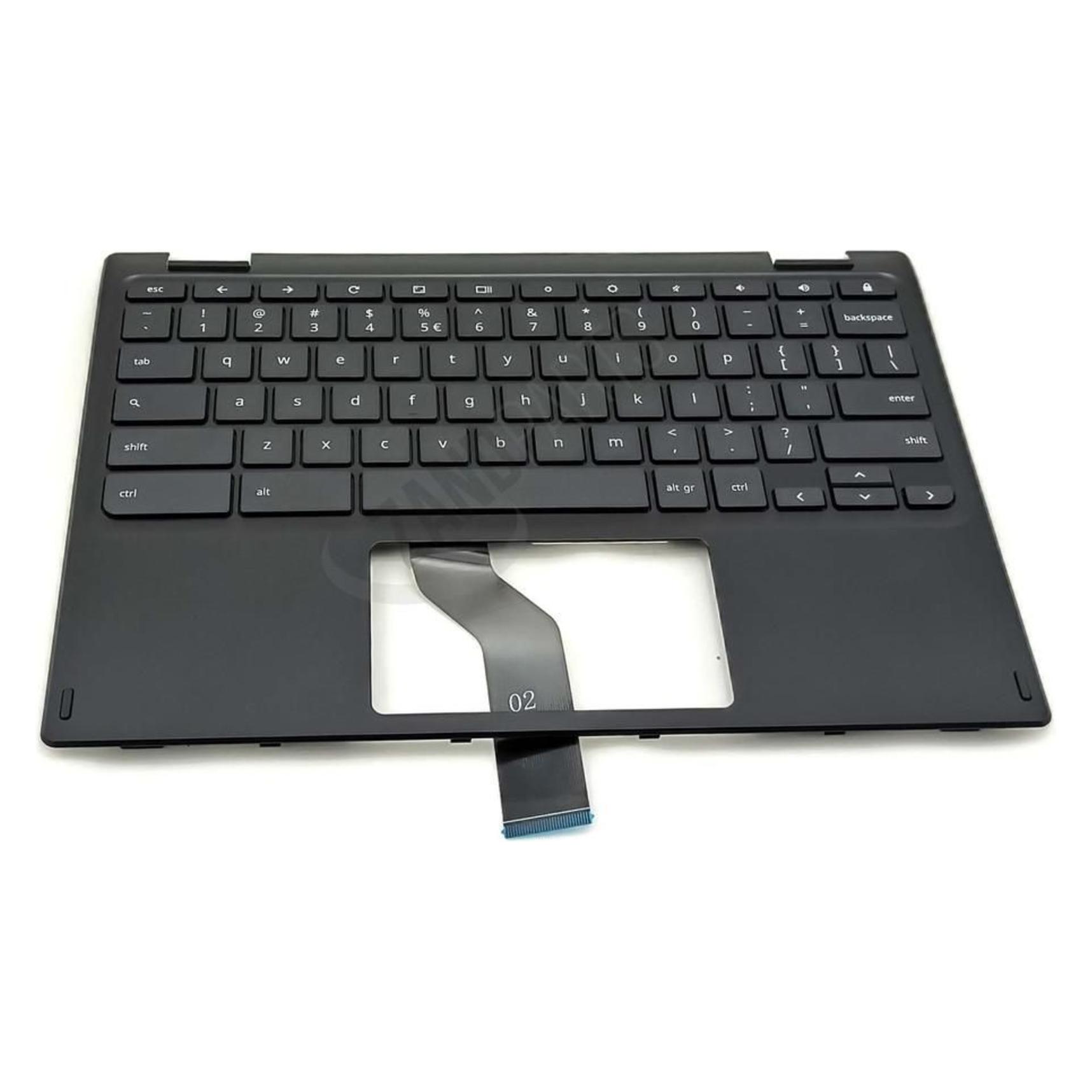 Acer C738T Keyboard (US-ENGLISH INTERNATIONAL) & Upper Cover (BLACK) (6B.G55N7.014)