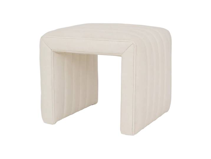 URBAN NATURE CULTURE Pouf Lyne 46x35x38 cm Off white