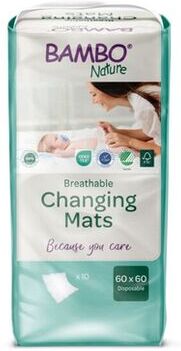 Bambo Nature Breathable Changing Mats 10 un