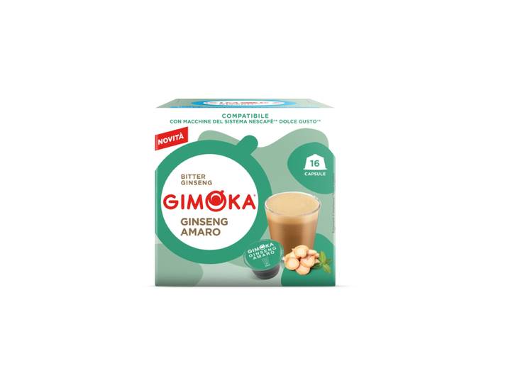 GIMOKA Dolce Gusto Compatible Capsules GINSENG AMARO 16 capsules 128 g