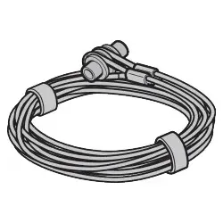 Hörmann Drahtseile Beschlag Z, 3 mm, Länge 2615 mm, bis Torhöhe 2125 mm