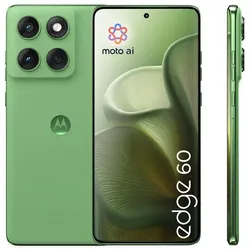 Motorola edge 60 (512 GB, Shamrock, 6.67", Dual SIM, 5G), Smartphone, Grün