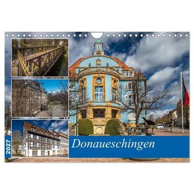 Donaueschingen (Wandkalender 2027 DIN A4 quer), CALVENDO Monatskalender