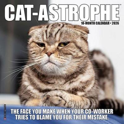 Cat-Astrophe 2026 Mini Wall Calendar