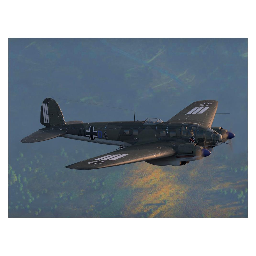ICM He 111H-3 WWII German Bomber (100% new molds) (48261)