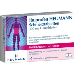 Ibuprofen Heumann Schmerztabletten 400mg Filmtable 10 ST
