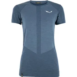 Salewa, Damen, Funktionsshirt, Zebru Responsive T-Shirt (38, M), Blau