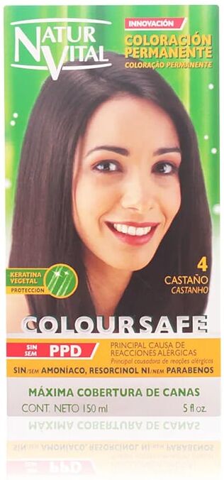 Naturaleza Y Vida Coloursafe Tinta Permanente #4-Castanho 150 ml