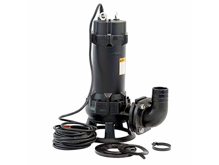 Ibo Schmutzwasserpumpe, 400 V, Leistung: 1500 W/2,5 A, Wasserpumpe mit Messerklinge, Mixer/Agitator Max. Druck: 1,6 bar, Max. Fördermenge: 24000 l/min