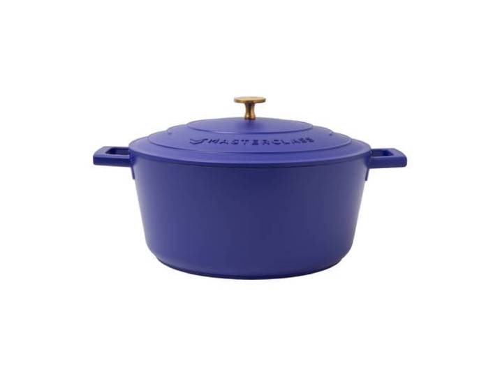 MasterClass gietaluminium braadpan (Ø28 cm) (5L) (lichtgewicht) - blauw
