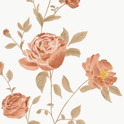Tempaper Rambling Rose by She She Peel and Stick Wallpaper