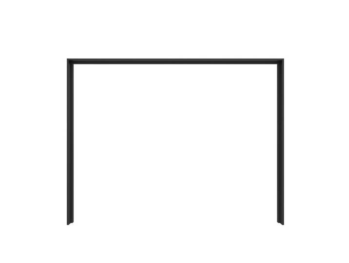 freiraum Passepartout Passepartout in Schwarz - 279,4x214,4x23,8cm (BxHxT)