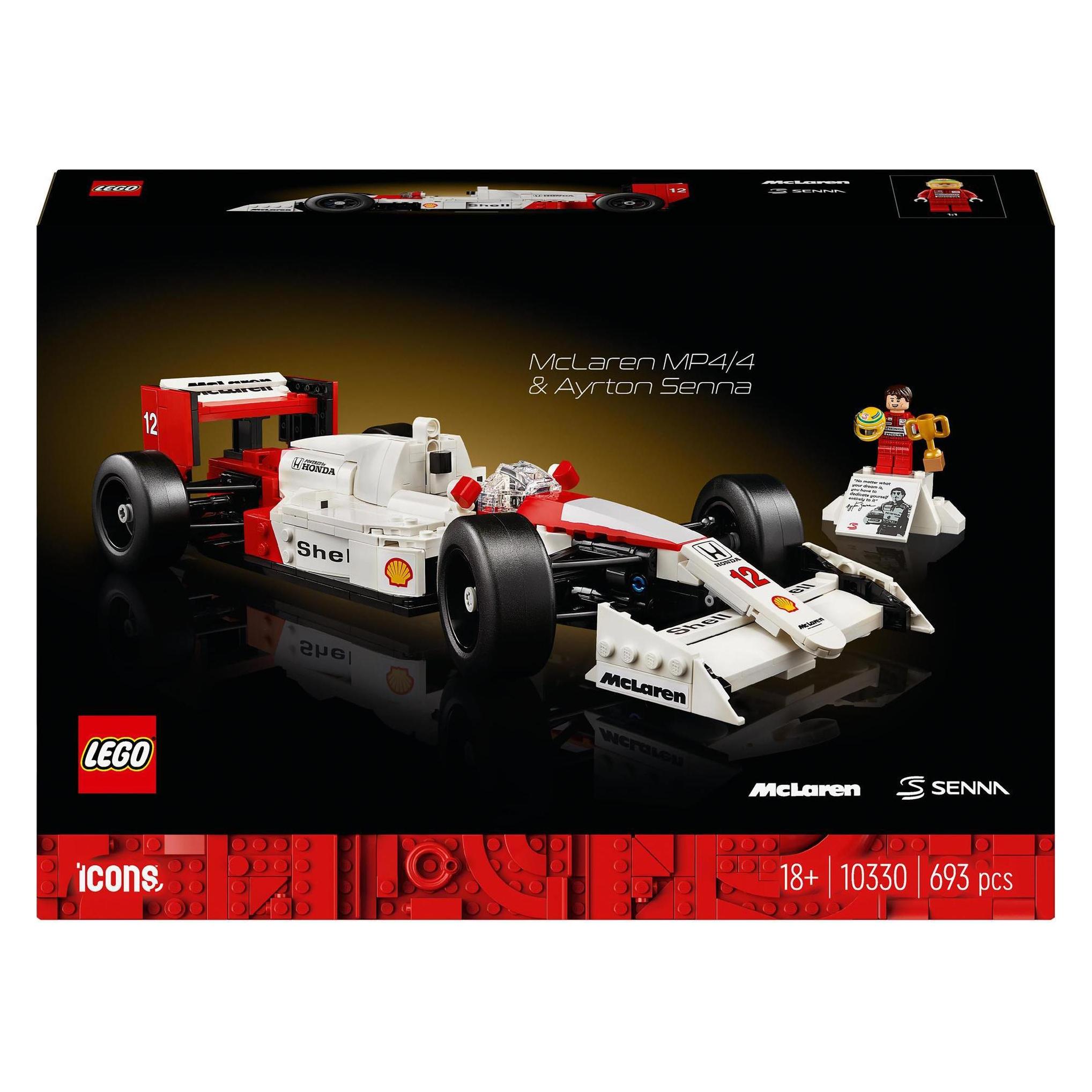 LEGO McLaren MP4/4 & Ayrton Senna (10330, LEGO Icons) (10330)