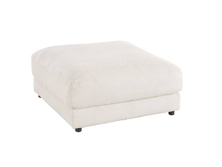 Candy High End Polsterhocker Cord 100x100 cm