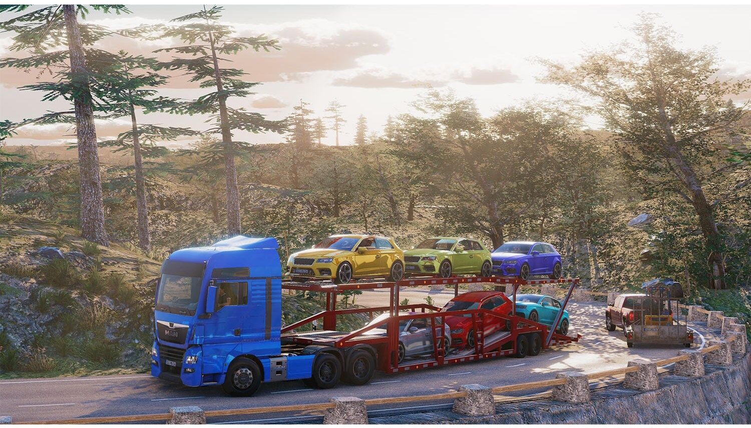 Aerosoft Truck ; Logistics Simulator for PlayStation 5 (Disc) - 30+ Vehicles - Multiplayer - Open-World