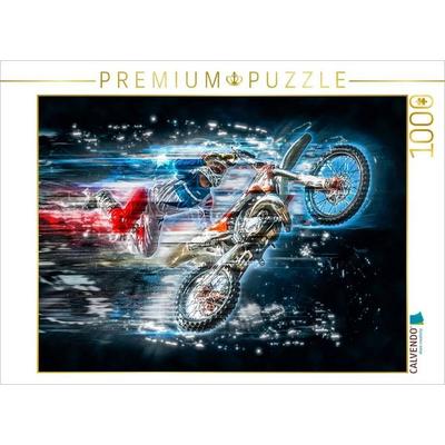 CALVENDO Puzzle Motocross | 1000 Teile Lege-Größe 64x48cm Foto-Puzzle für glückliche Stunden, Sonstige von , Calvendo Puzzle