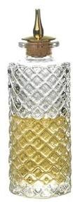 Inspired Living Vintage Japanese Glass Bitters Bottle Dispenser For Cocktails & Home Bar 2