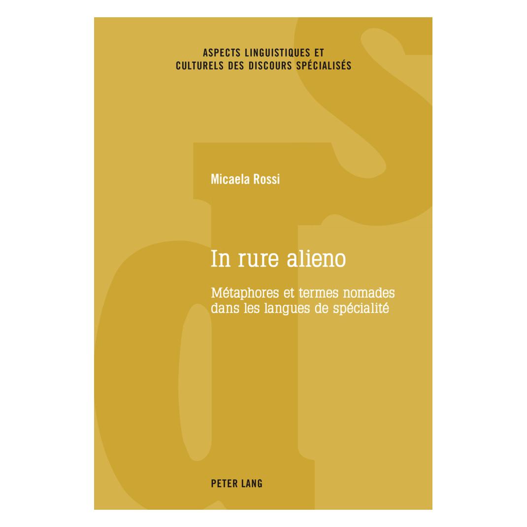 Peter Lang In rure alieno (Französisch, Softcover, Micaela Rossi) (56026571)