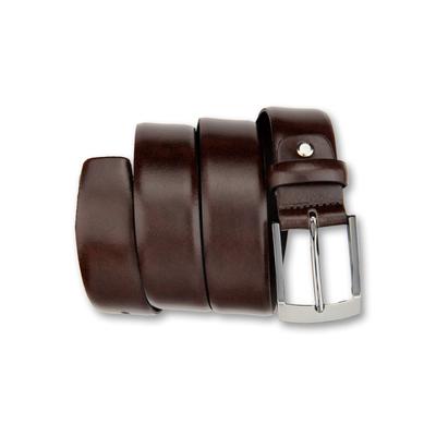 Ledergürtel BERND GÖTZ "Ledergürtel in vielen abgestimmten Farben zum Herrenoutfit", Herren, Gr. 80, espresso, Rindsleder, Gürtel Ledergürtel