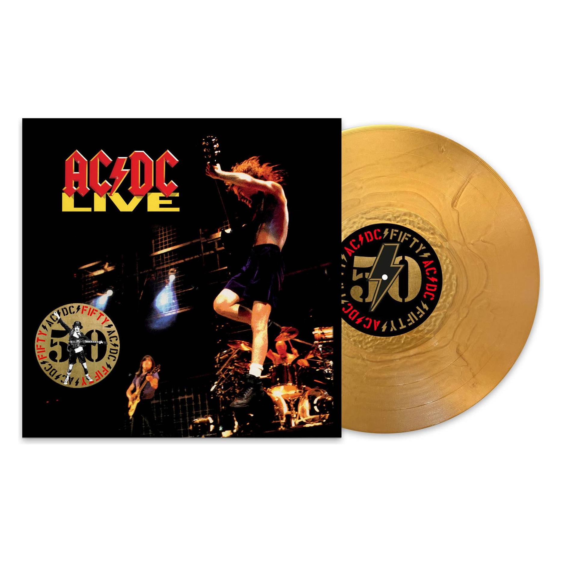 Sony Music Live/gold vinyl (AC, DC) (43804273)