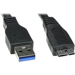 DLH Micro USB Cable 3.0 1M Black (1 m), USB Kabel
