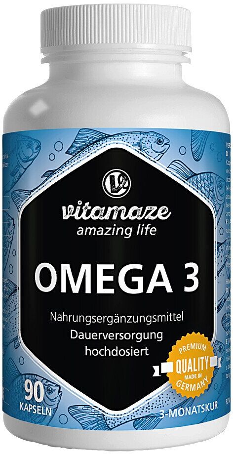 Vitamaze OMEGA-3 1000 mg EPA 400/DHA 300 hochdosiert 90stk