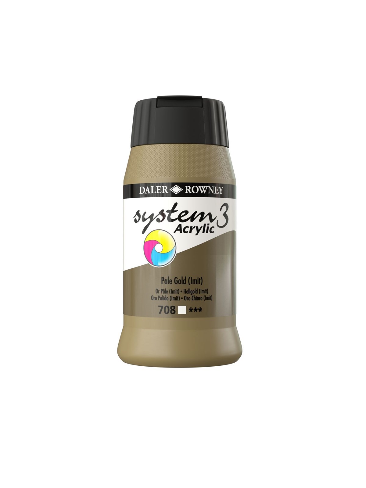 Daler-Rowney System3 500 ml Pale Gold Hue